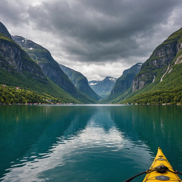 Où faire du canoë-kayak dans les fjords de Norvège?