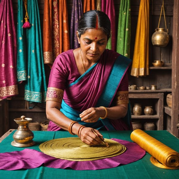 Où découvrir les traditions de la fabrication de la soie en Inde : ateliers et coopératives recommandés ?
